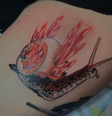 tattoos/ - Sadie Gabriella Crystal Snail - 142915